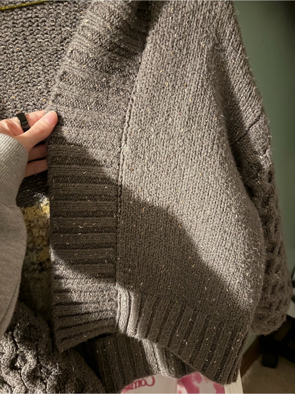Anthropologie Bear Cardigan Sweater - Picture 6 of 6